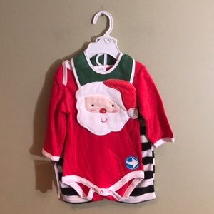 NWT 3 - Piece bon Bebe Christmas Set